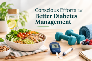 Conscious Efforts for Better Diabetes Management